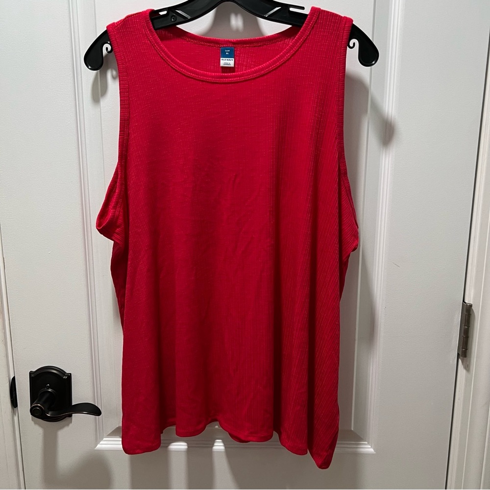 Pink Old Navy Luxe Tank Top Size XL
